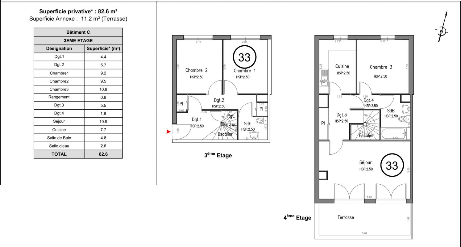 Vente Appartement 82m² 4 Pièces à Nimes (30900) - Quadral